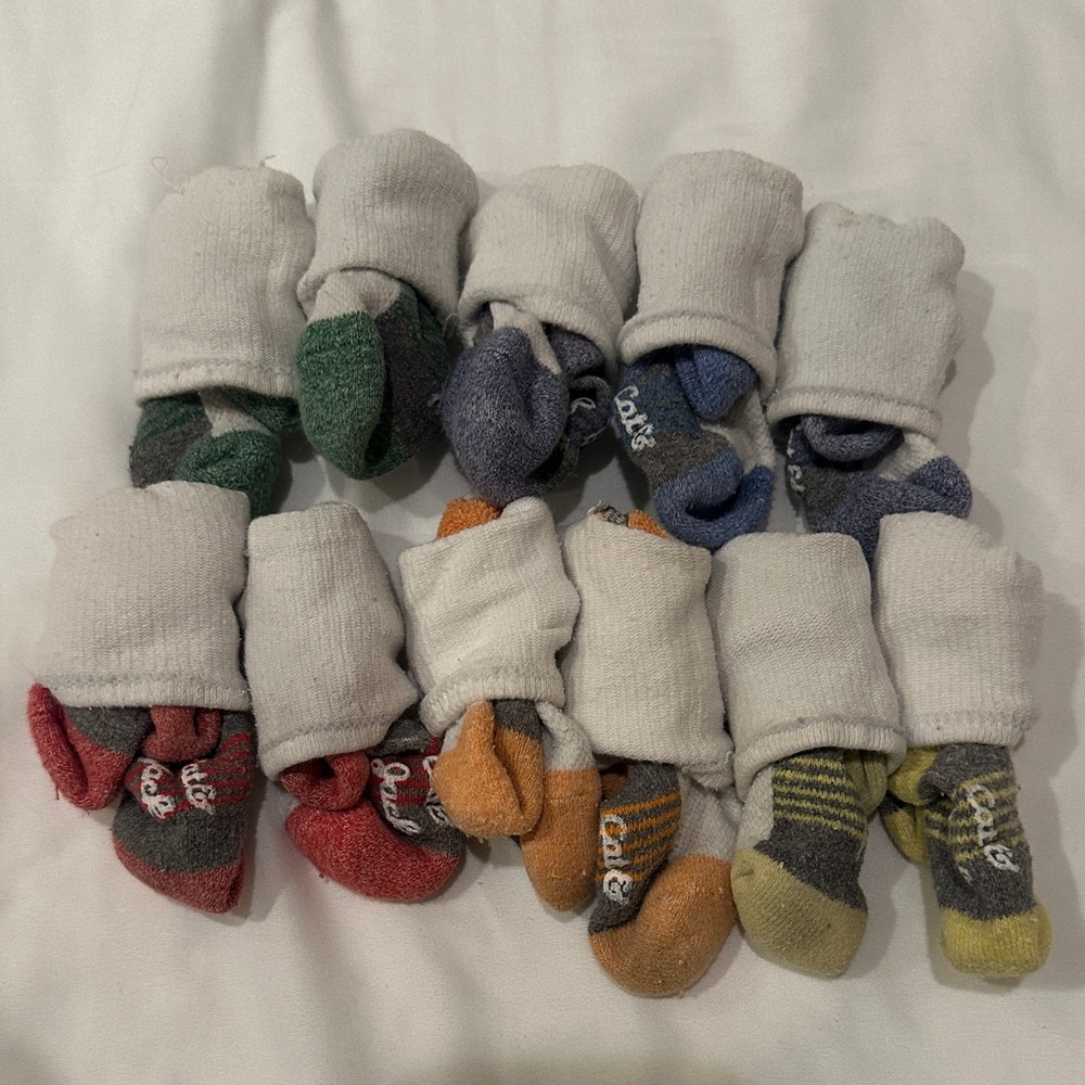 Cat & Jack Kids' Colorful Socks Collection - 11 Pairs